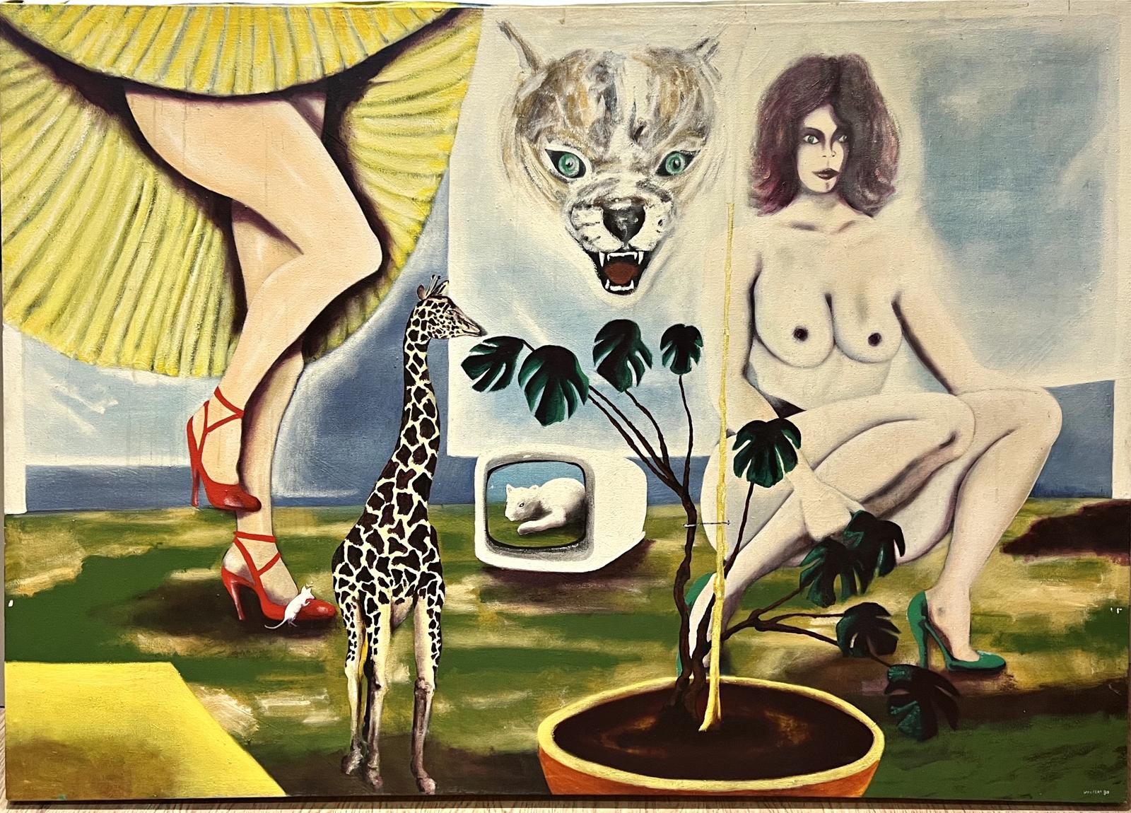 Cat-+-Mouse-On-A-Carpet-Lanscape